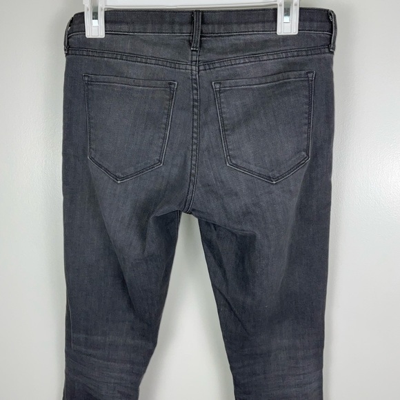 Banana Republic Premium Denim Dark Gray Skinny Jeans | Size 27 - Picture 4 of 6